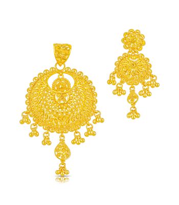 Indiase Hangers met Oorbellen Set Rysa 0725