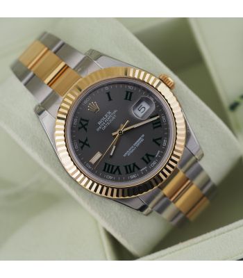 Rolex Datejust Wimbledon Two-Tone FULLSET