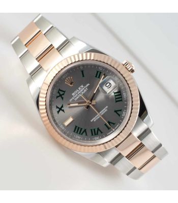 Rolex Datejust Wimbledon 2023 126331 Rosegold