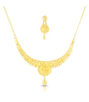 Indiase Dames Collier met Oorbellen Tanisha 1025