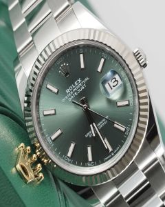 Rolex Datejust 41mm mintgreen 126334