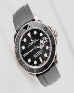 Rolex Yacht Master 42 White gold oyster flex