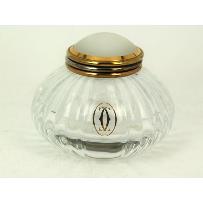 Cartier Inkwell Crystal Trinity